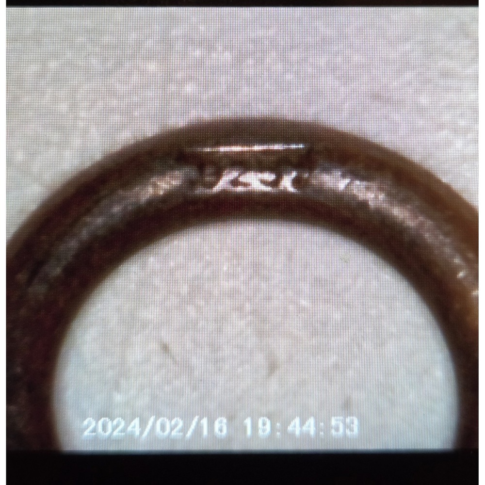 Sterling Silver & Murano Glass Bead Bracelet Toggle Clasp 7.5" - Picture 4 of 4